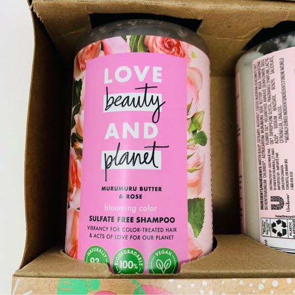Love Beauty and Planet Murumuru Butter & Rose Shampoo + Conditioner - Picture 4 of 6